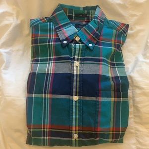 J. Crew summer plaid slim fit M